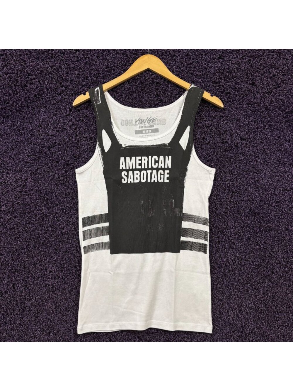 Asap Rocky x AWGE American Sabotage Rolling Loud Tank Top size Extra Large